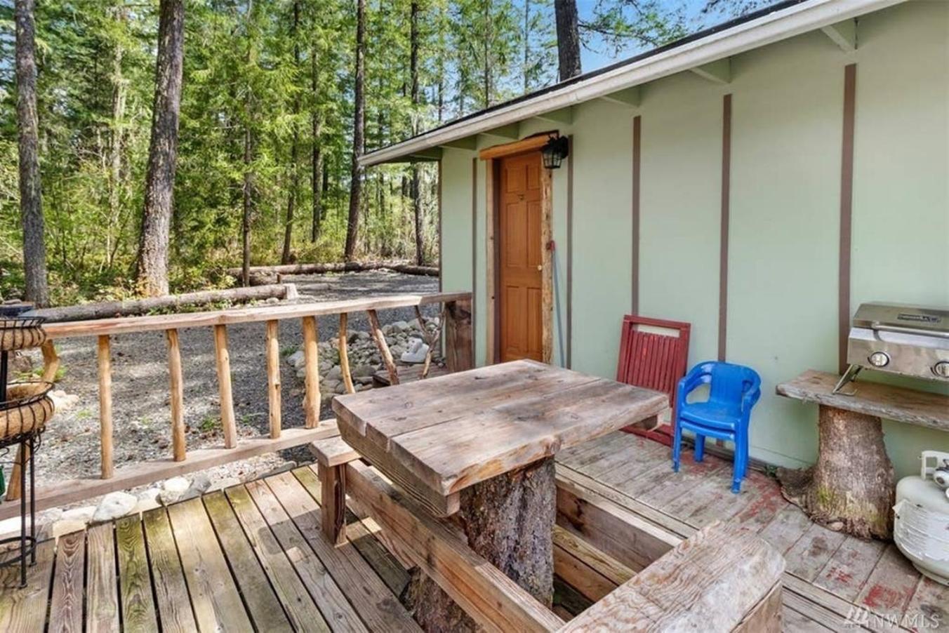 Mt Rainier Little Green Cabin On Big Creek! Ashford Exterior photo