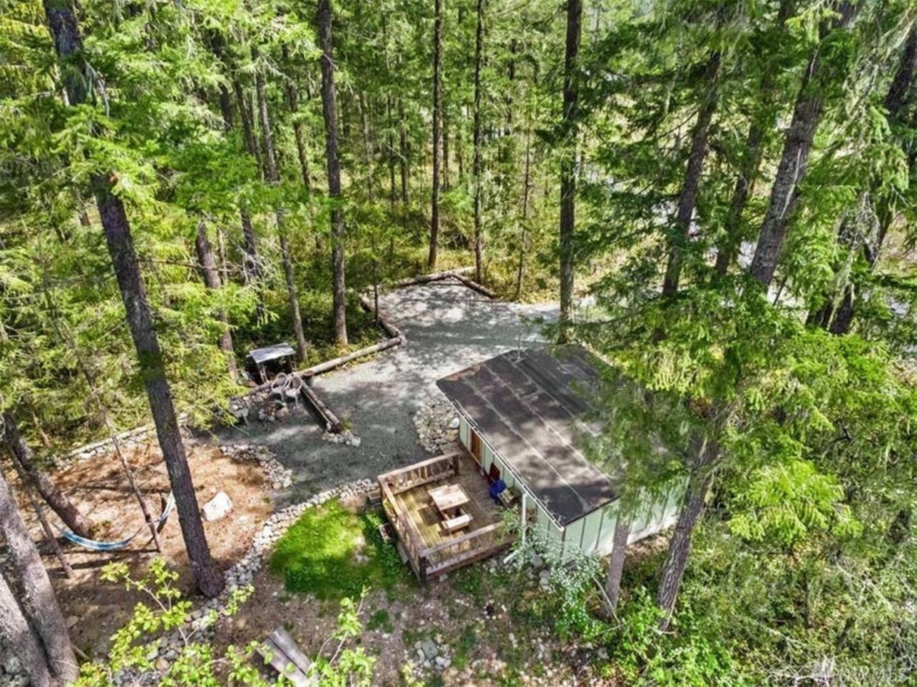 Mt Rainier Little Green Cabin On Big Creek! Ashford Exterior photo